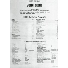 John Deere 6030 Workshop Manual